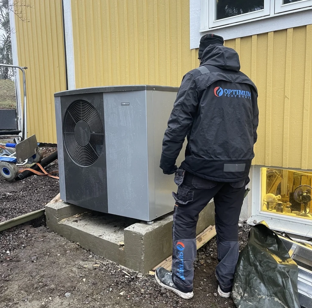 Installation frånluftsvärmepump Stockholm