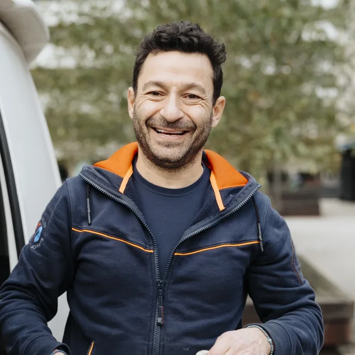 Prodromos Angelidis, VVS-, värme- och gasspecialist på Optimum Rörteknik